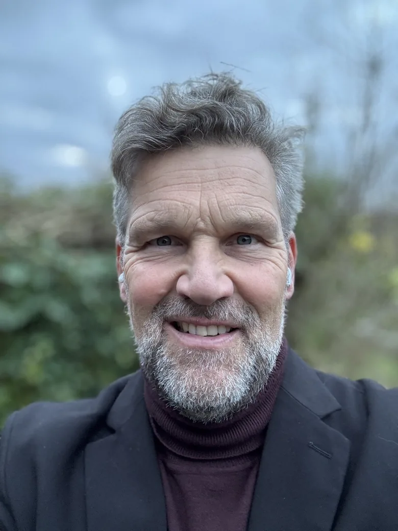 Portret van Hans Scholten